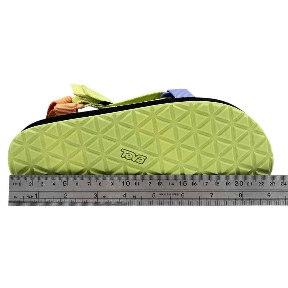 Teva Original Universal Big Youth Girls Sport Sandals Size 4 Multi Adjustable